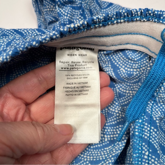 Patagonia Blue Wave-Pattern shorts - Picture 5 of 5